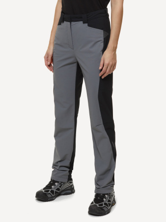 Брюки BASK SFT TREK LADY V2 (Женский; 46; Серый/Черный)